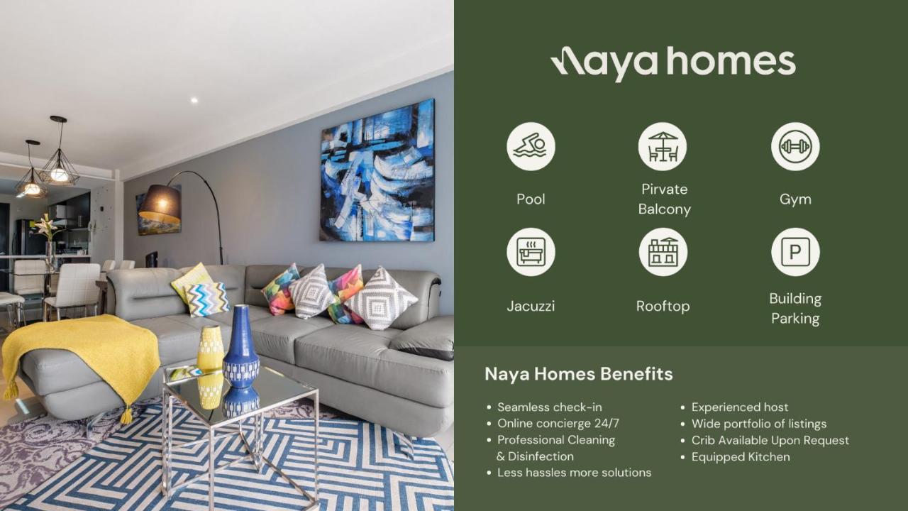 2br With Jacuzzi | Pool | Skyline Appartement
